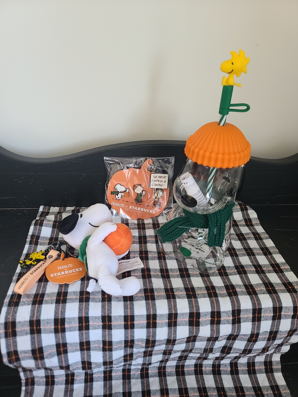 Starbucks + Peanuts Snoopy Pumpkin Tumbler Bundle